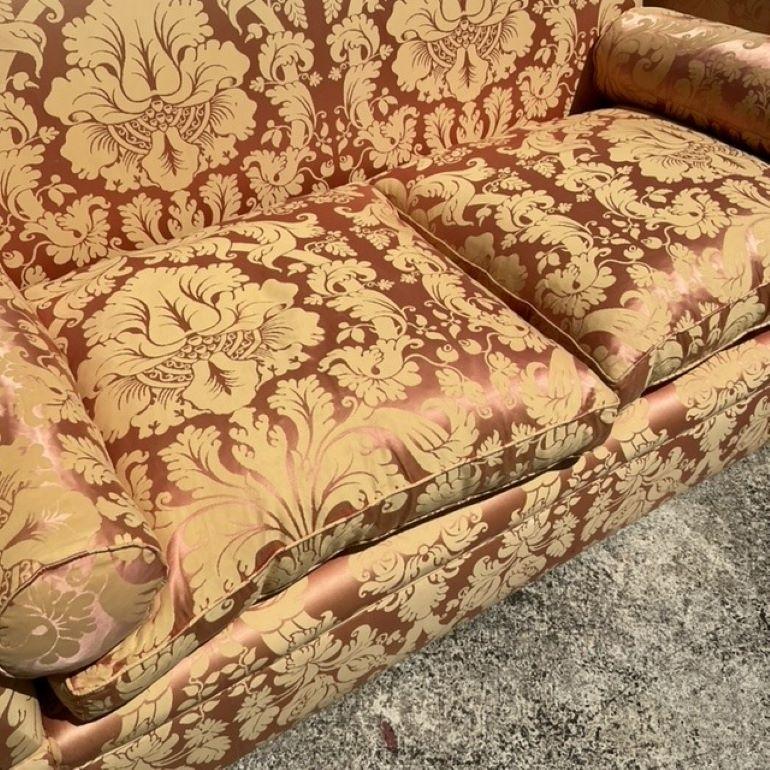 Upholstery Vintage Regency George Smith Knole Sofa
