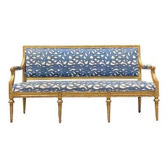 Vintage Regency Gilt Canapé Sofa