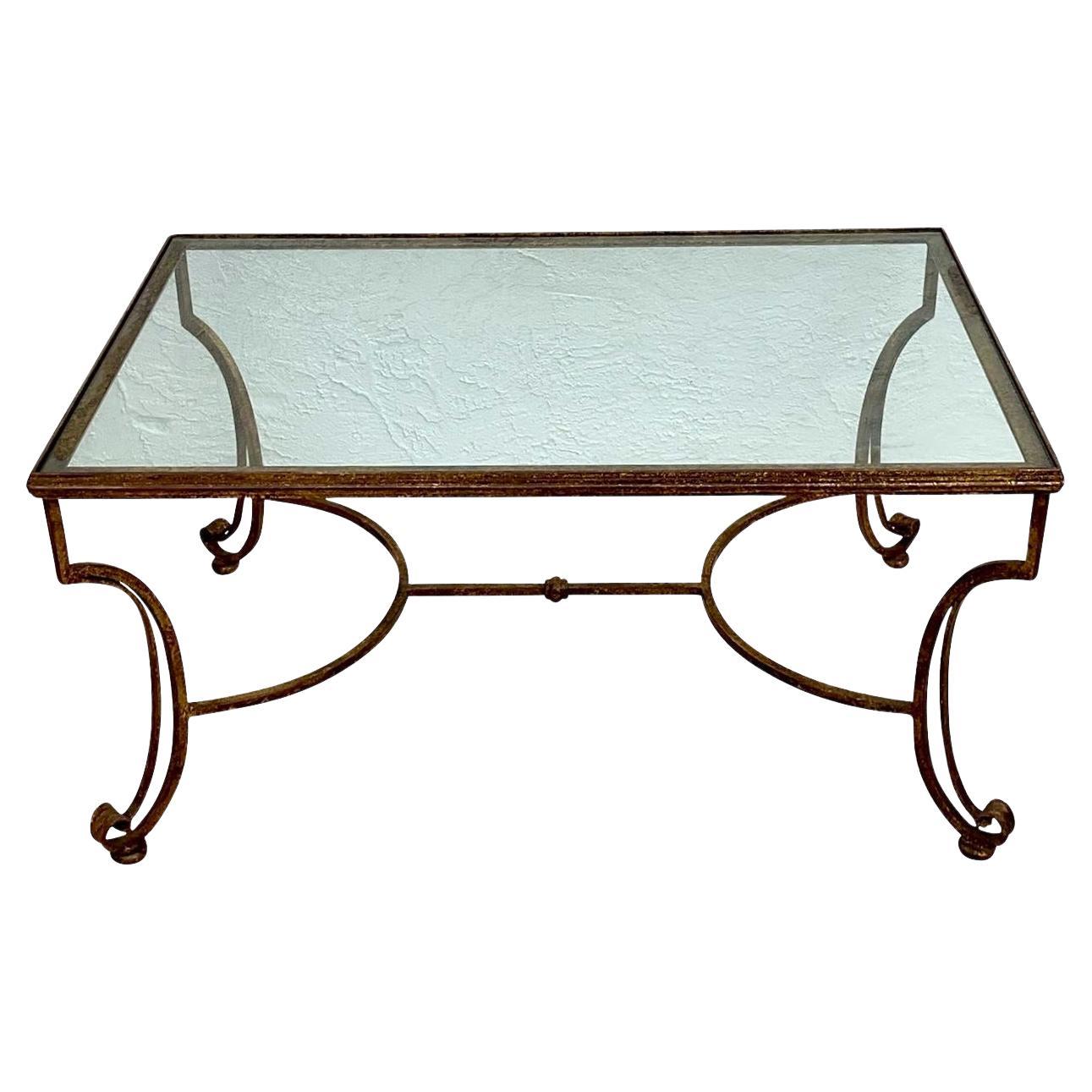Vintage Regency Gilt Coffee Table