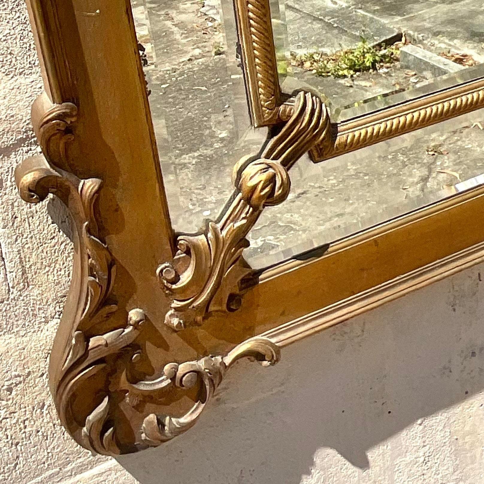Specchio d'epoca Regency dorato in vendita 2