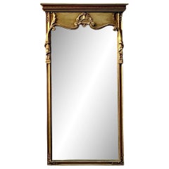 Vintage Regency Gilt Swag Mirror