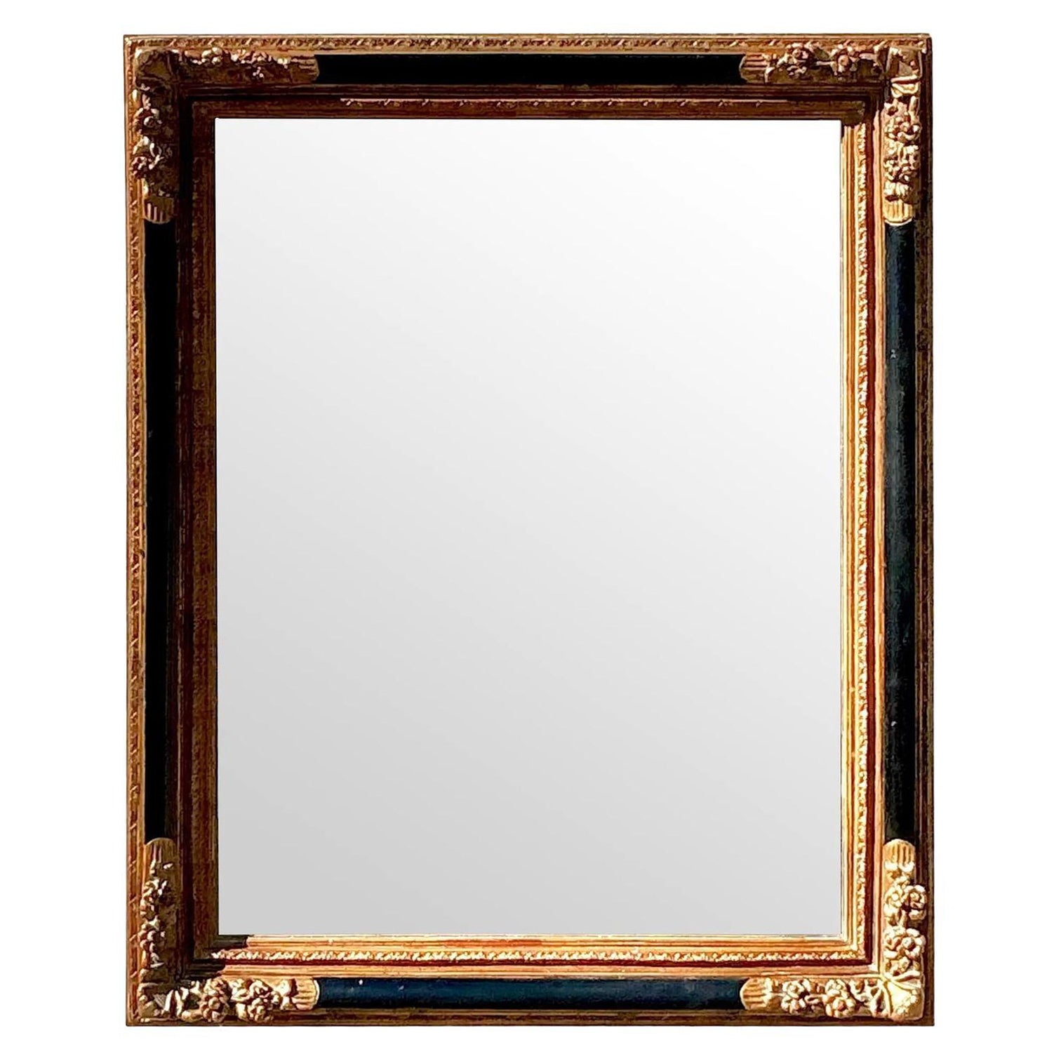 Vintage Regency Gilt Tipped Mirror