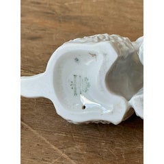 Vintage Regency Glazed Ceramic Poodle