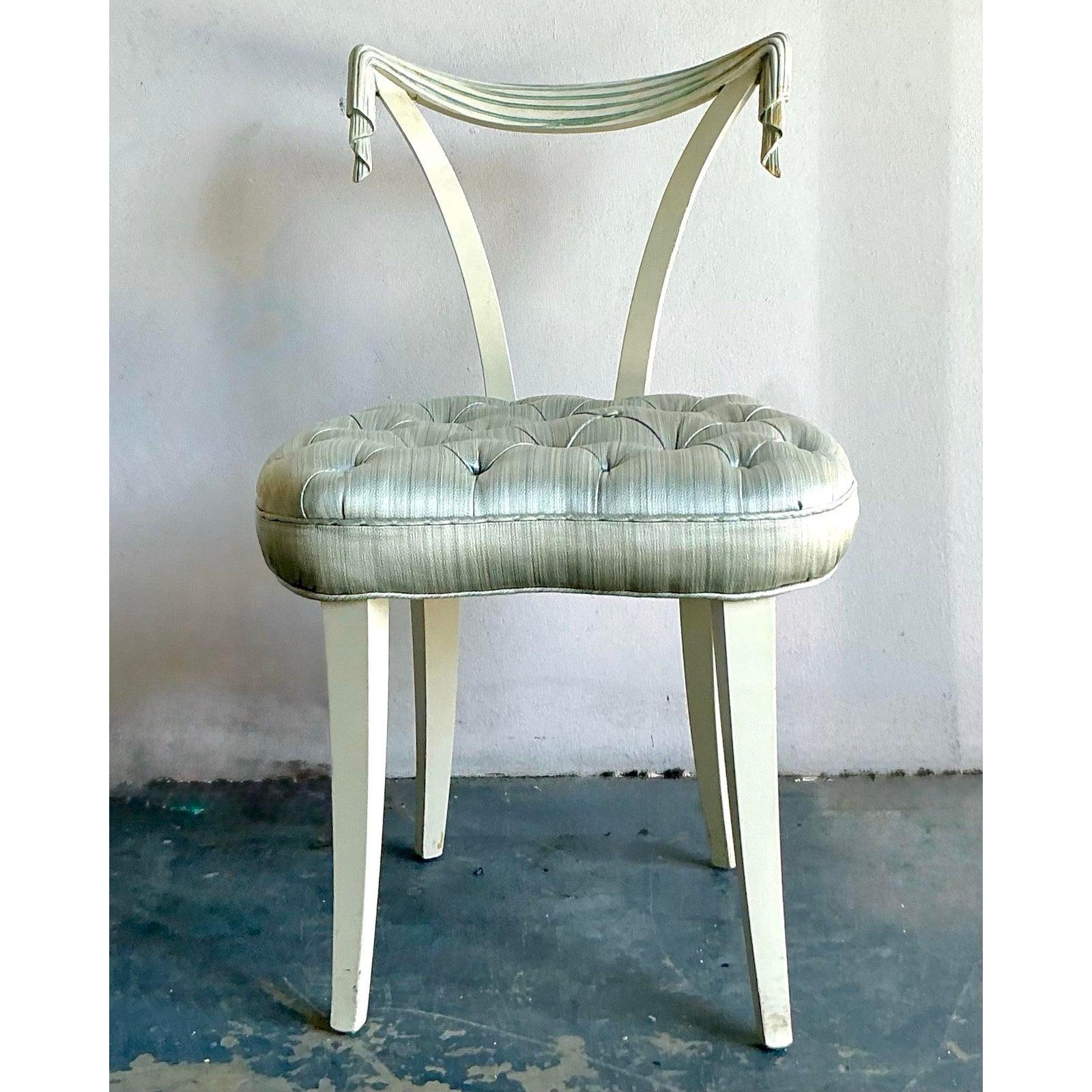 Art déco Chaise d'appoint vintage Régence Grosfeld House en vente