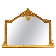 Vintage Regency Hand Carved Gilt Mirror