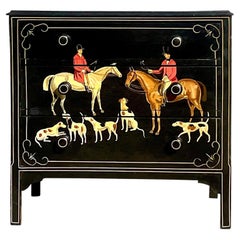 Retro Regency Hand Painted Chest of Drawers