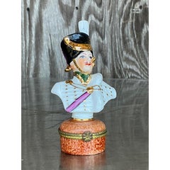 Pastillero Vintage Regency Pintado a Mano de Limoges