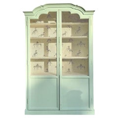 Prensa de Lino Vintage Regency Pintada a Mano Cebra