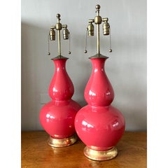 Lámparas de calabaza Christopher Spitzmiller de la época de la Regencia - Pareja