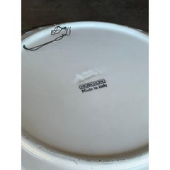 Vintage Regency Horchow Glazed Ceramic Grapes Plate