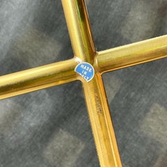 Vintage Regency Imperial Brass Dining Chairs - Set of 10