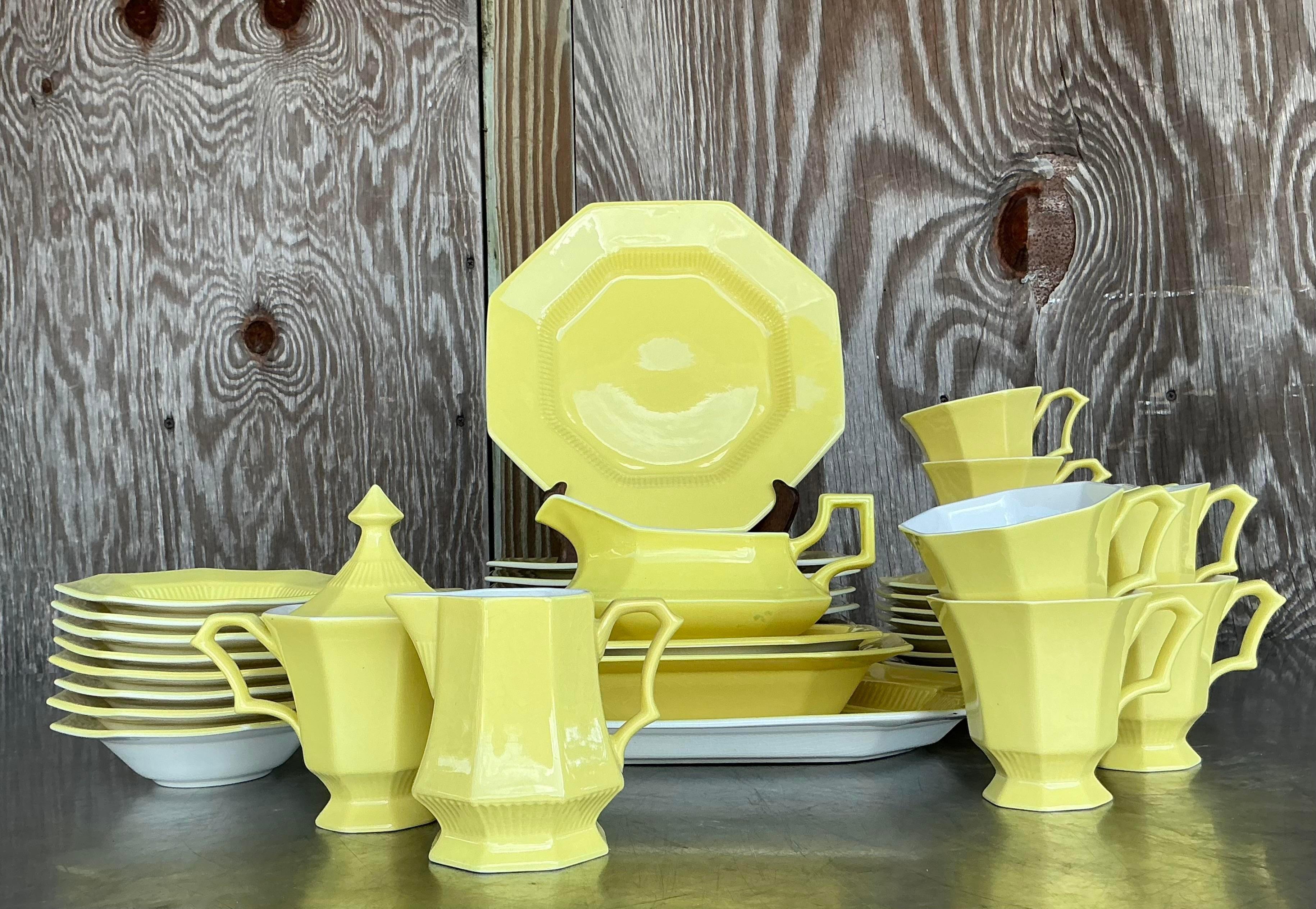 Vintage Regency Independence Ironstone Set of China - Set of 46 For Sale 2
