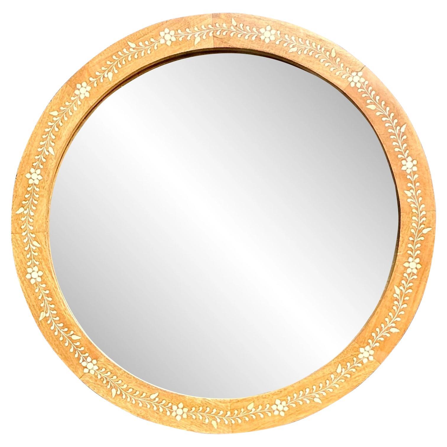 Vintage Regency Inlay Mirror