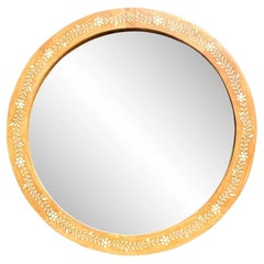 Vintage Regency Inlay Mirror