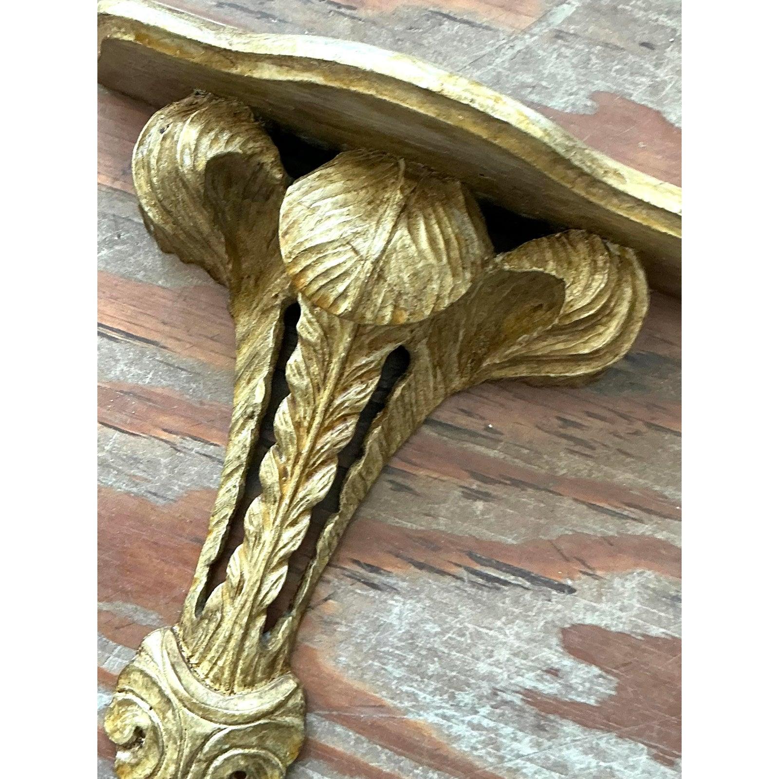 Vintage Regency Italian Hand Carved Brackets. - A Pair (20. Jahrhundert) im Angebot