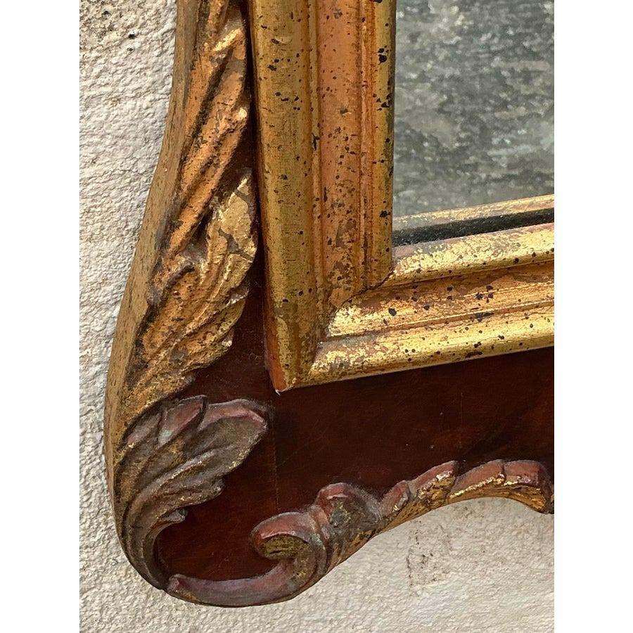 XX secolo Specchio dorato d'epoca Regency Labarge in vendita