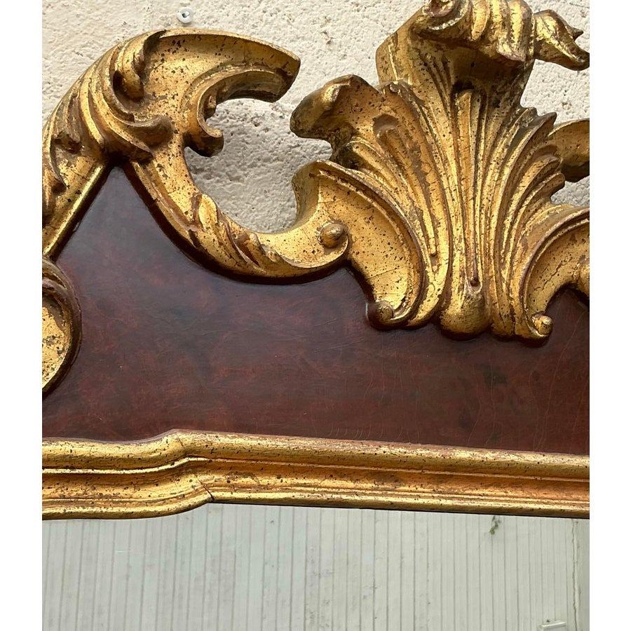 Specchio dorato d'epoca Regency Labarge in vendita 4