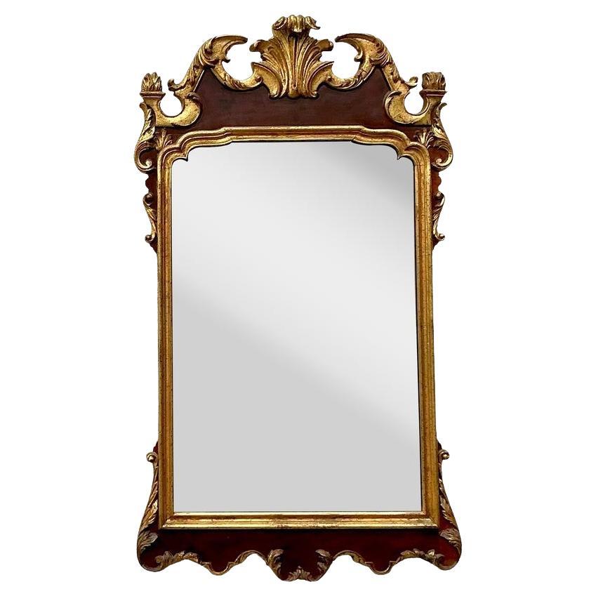 Vintage Regency LaBarge Gilt Tipped Mirror