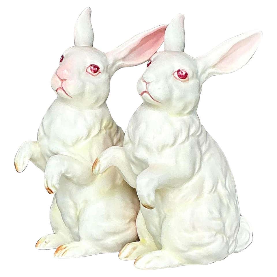 Porcelain Rabbit - 101 For Sale on 1stDibs | vintage porcelain rabbit ...