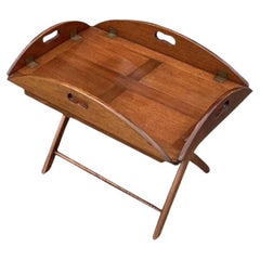Vintage Regency Mahogany Butlers Tray Coffee Table