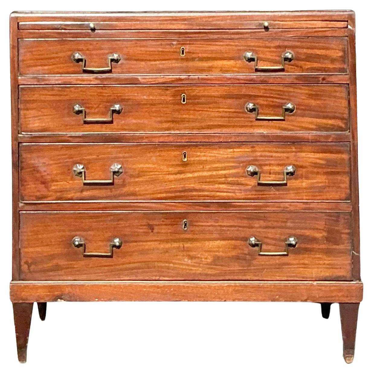 Vintage Regency Mahogany Chest of Drawers
