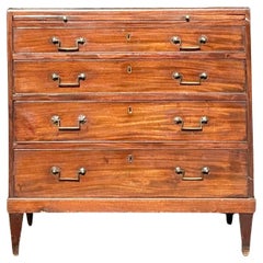Vintage Regency Mahogany Chest of Drawers