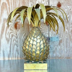 Vintage Regency Maison Jansen Pineapple Table Lamp