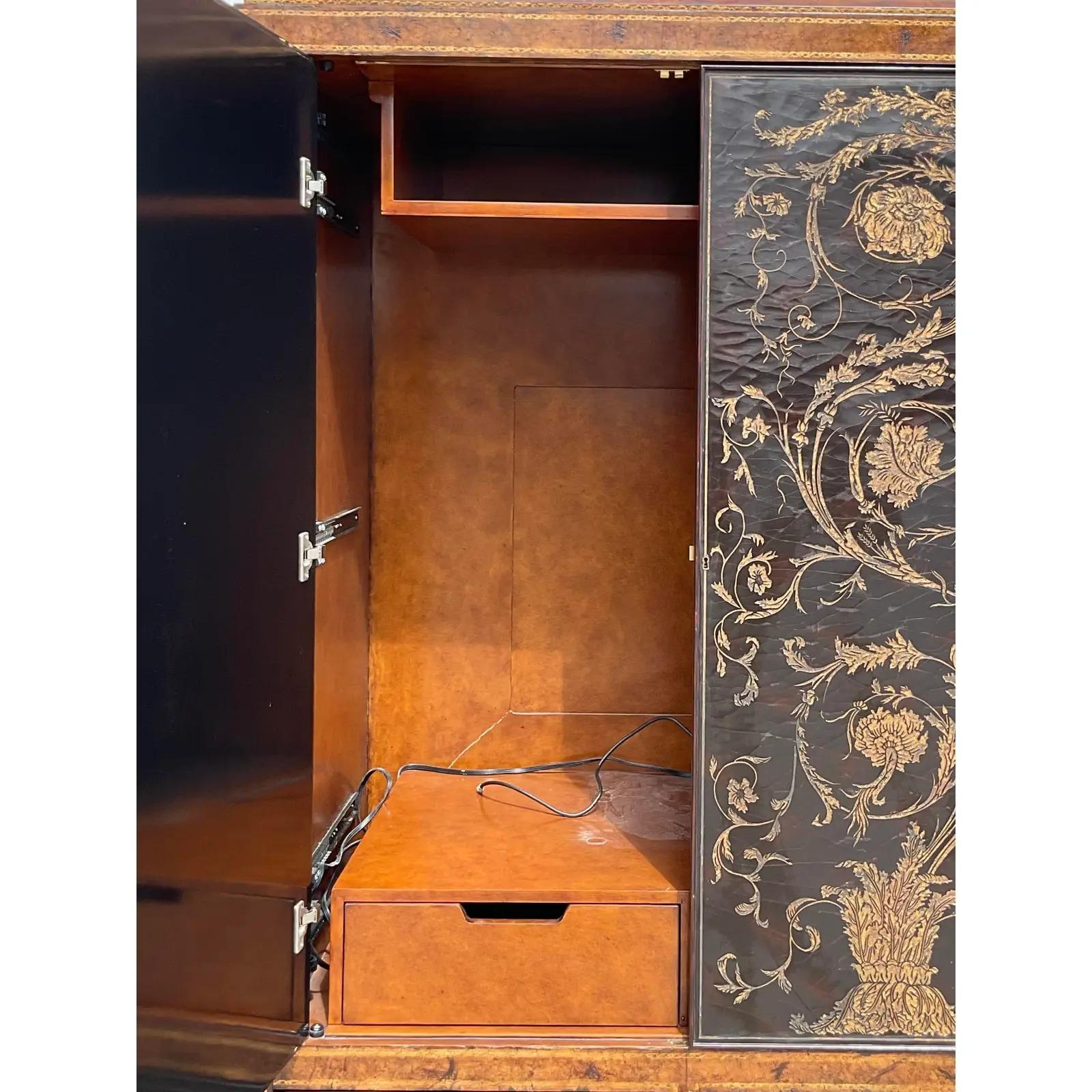 maitland smith tv cabinet