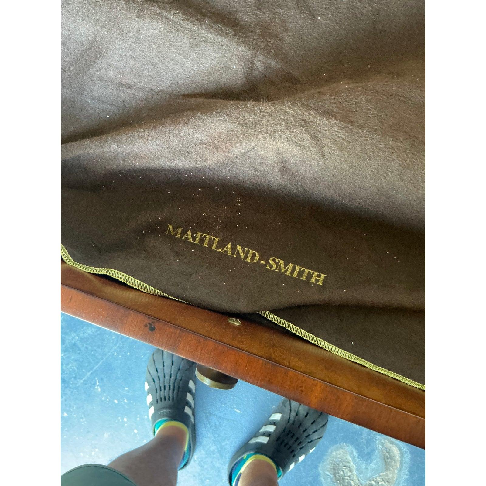 Neoclassical Vintage Regency Maitland Smith Sideboard For Sale