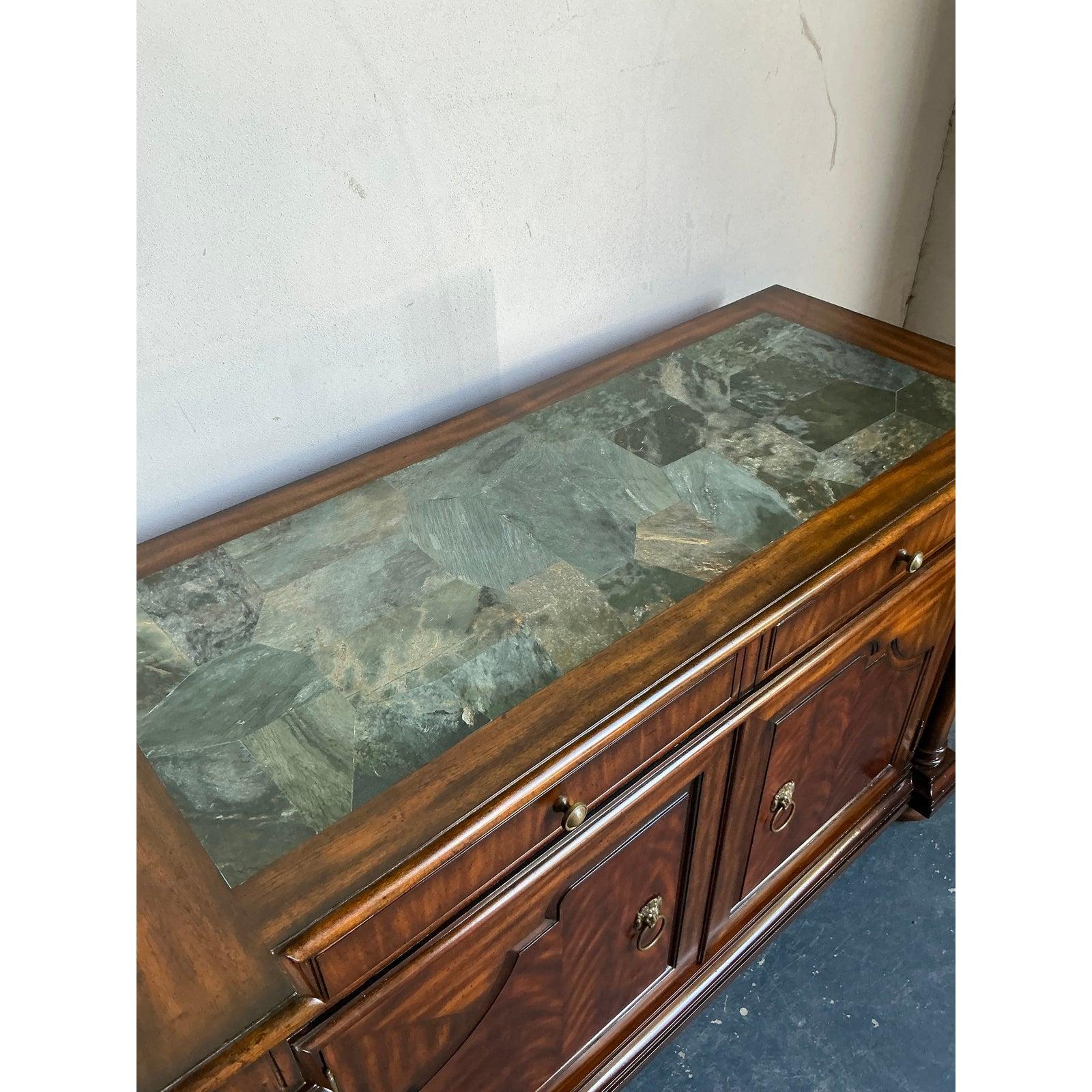 Philippine Vintage Regency Maitland Smith Sideboard For Sale