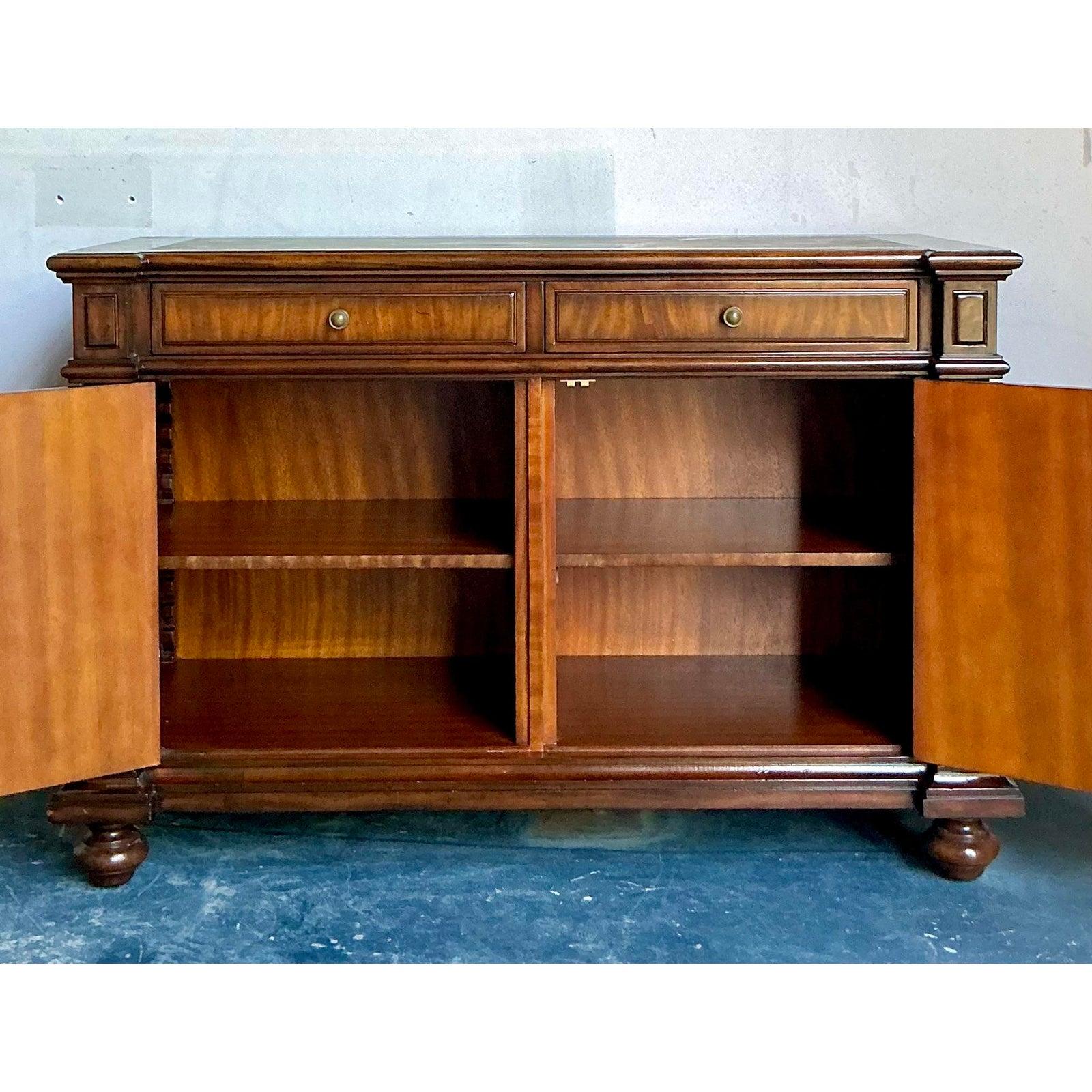 Vintage Regency Maitland Smith Sideboard For Sale 1