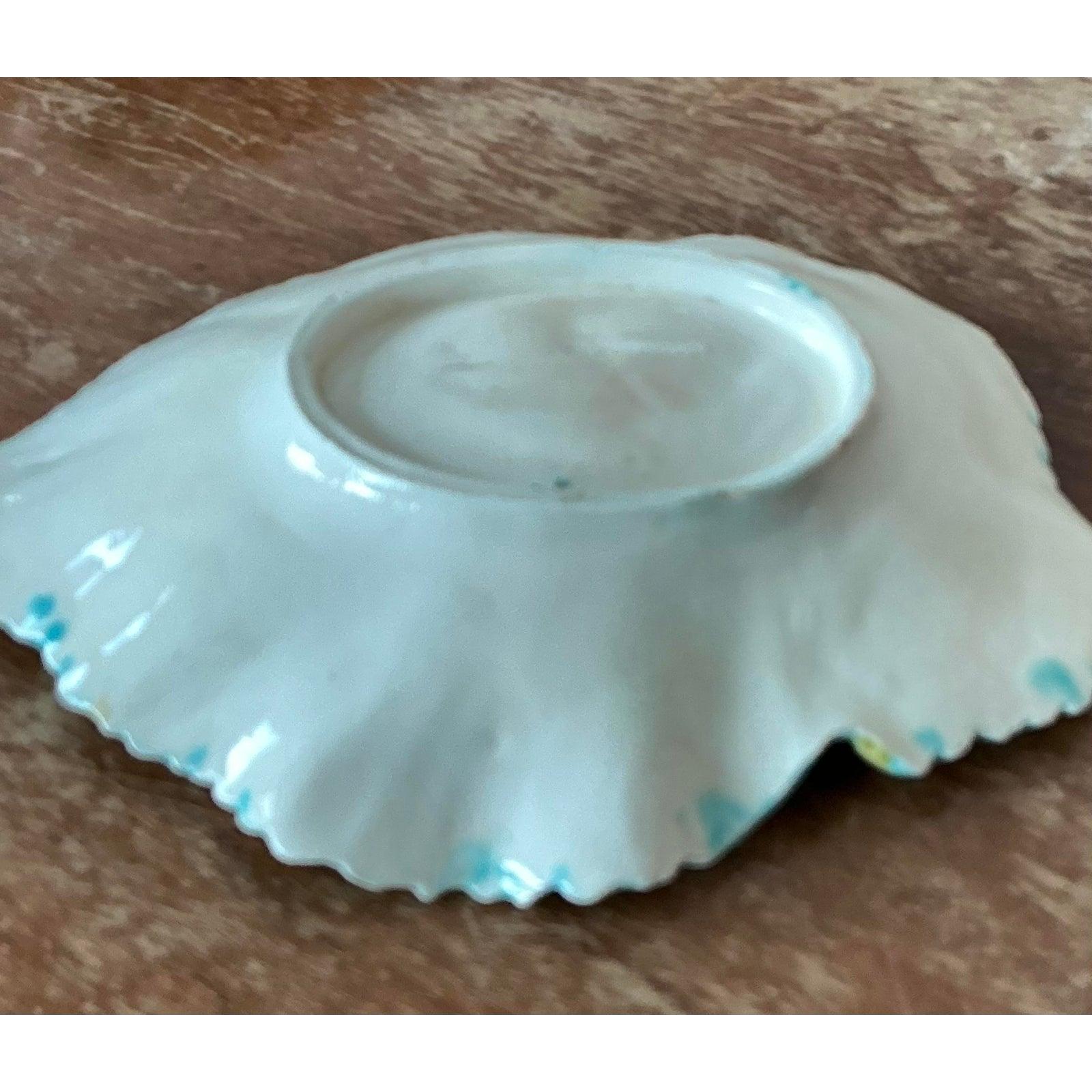 Platos Vintage Regency Majolica Leaf - Lote de 2 Alfarería en venta