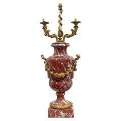 Antique Regency Marble Palace Urn Floor Lamp