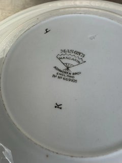 Vintage Regency Masons “Mandarin” English China for 8- 24 Pieces