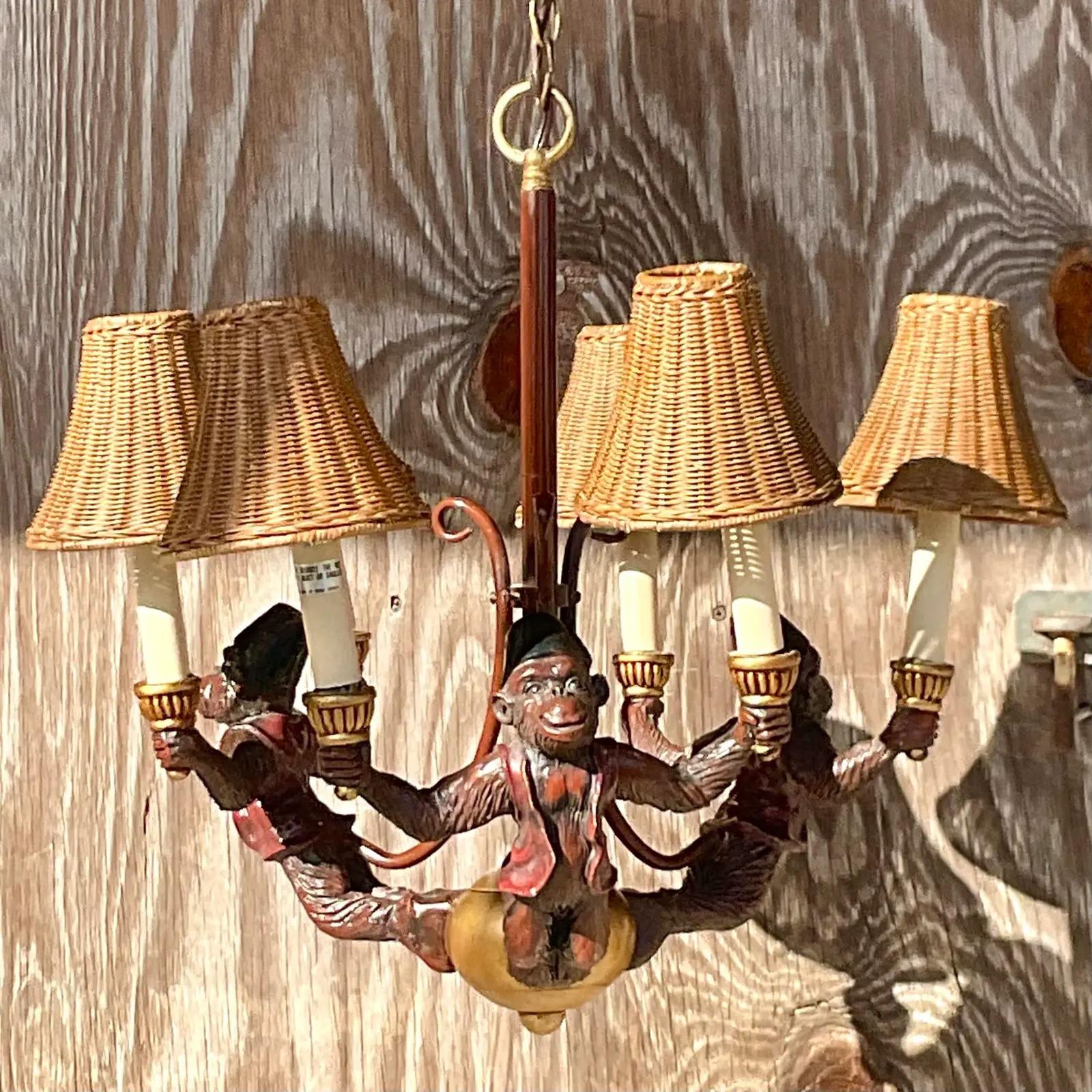 monkey chandelier for sale