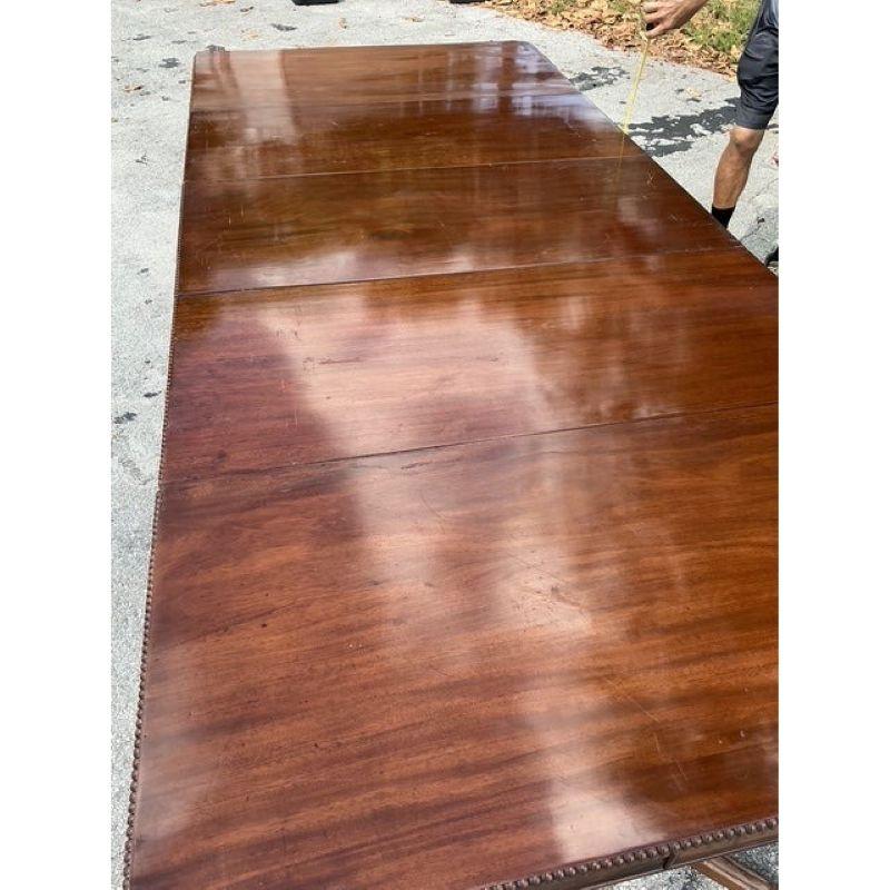 Vintage Regency Monumental Extendable Duncan Phyfe Table 3