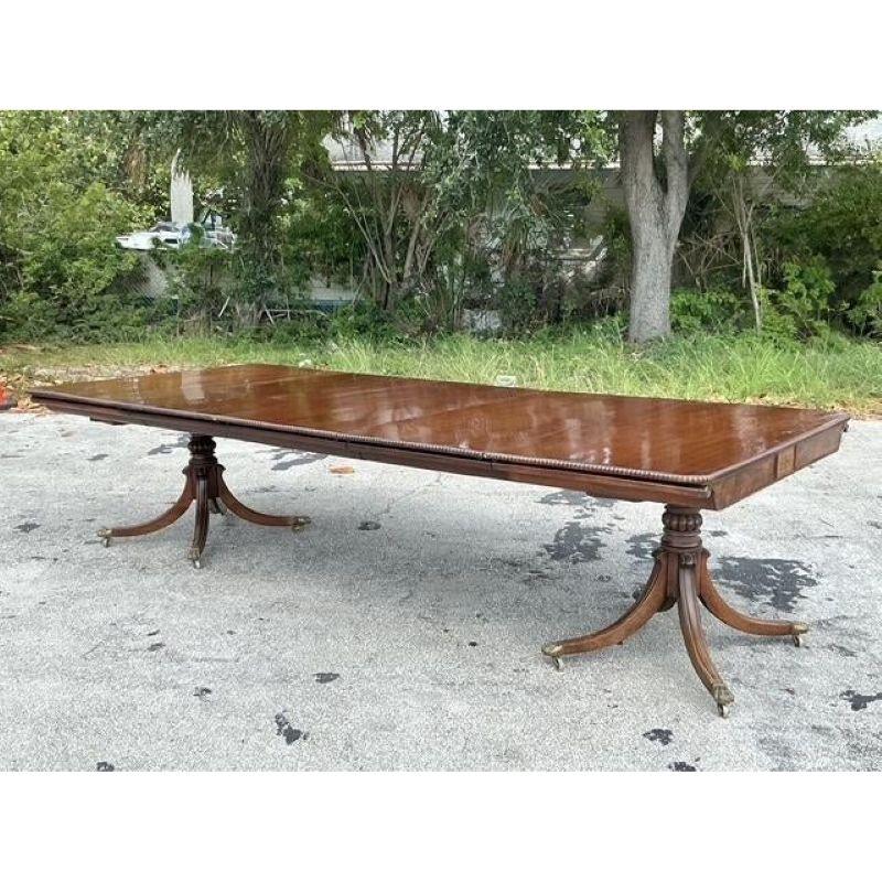 Vintage Regency Monumental Extendable Duncan Phyfe Table 5
