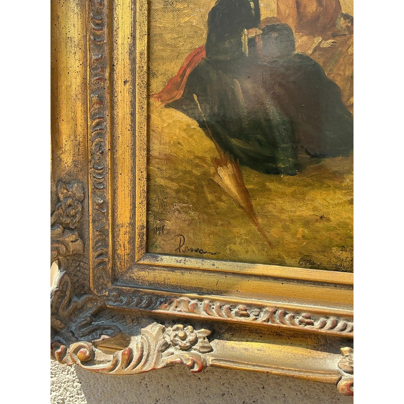 Dipinti ad olio originali della Reggenza con ritratto di 2 signore in vendita 2