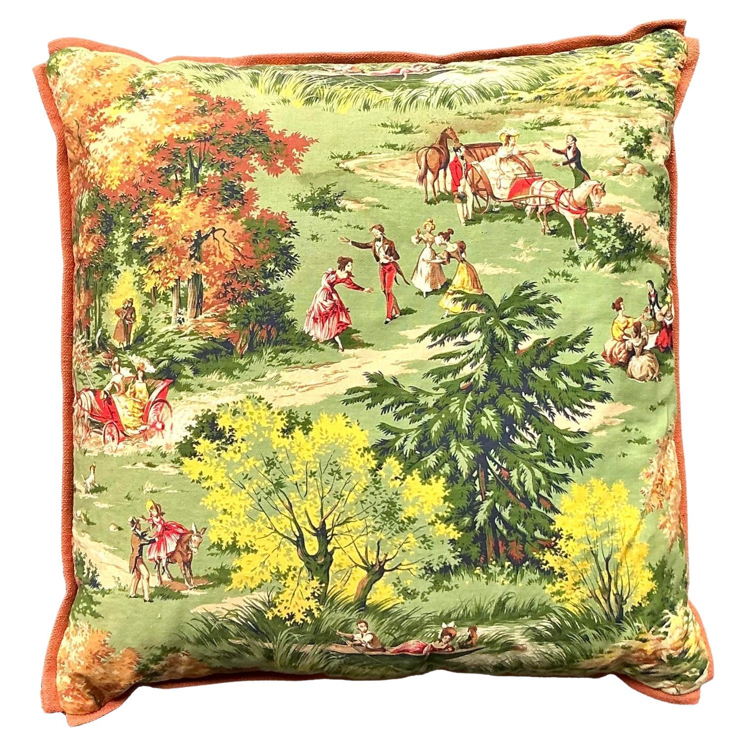 Cojín Pastoral Vintage Regency