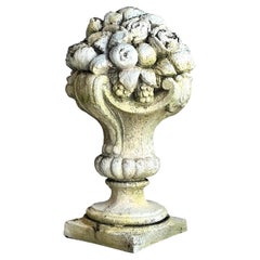 Ornement de jardin Vintage Regency en résine patinée