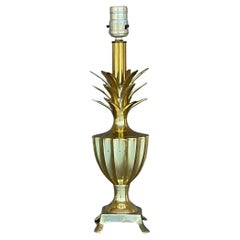 Retro Regency Petite Brass Pineapple Lamp