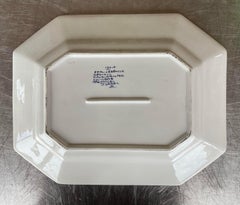 Vintage Regency Portuguese Hand Painted Platter