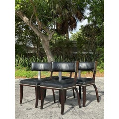 Vintage Regency Ralph Lauren “Clivedon” Klismos Dining Chairs - Set of 4