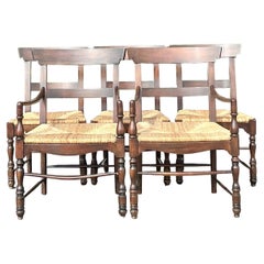 Vintage Regency Ralph Lauren Rush “Marseilles” Dining Chairs - Set of 5