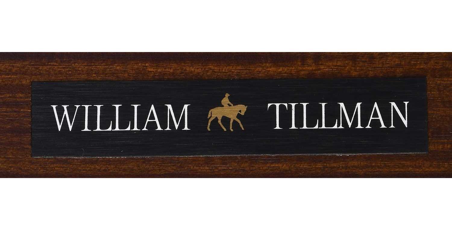 Table de salle à manger Vintage Regency Revival par William Tillman & 10 chaises 20ème siècle en vente 3