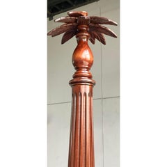 Vintage Regency Rice Poster King Size Bed