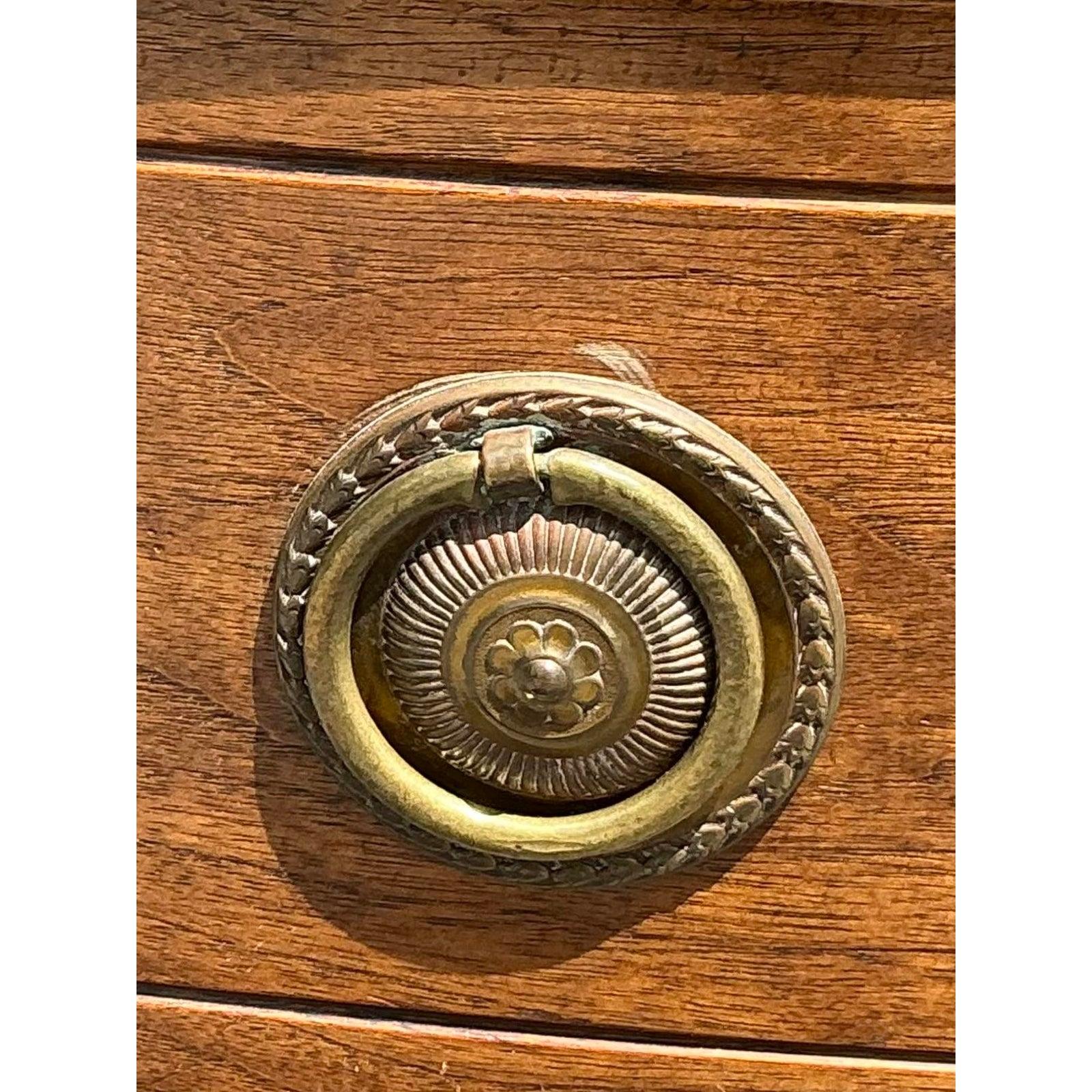 Vintage Regency Roll Front Kommode (20. Jahrhundert) im Angebot