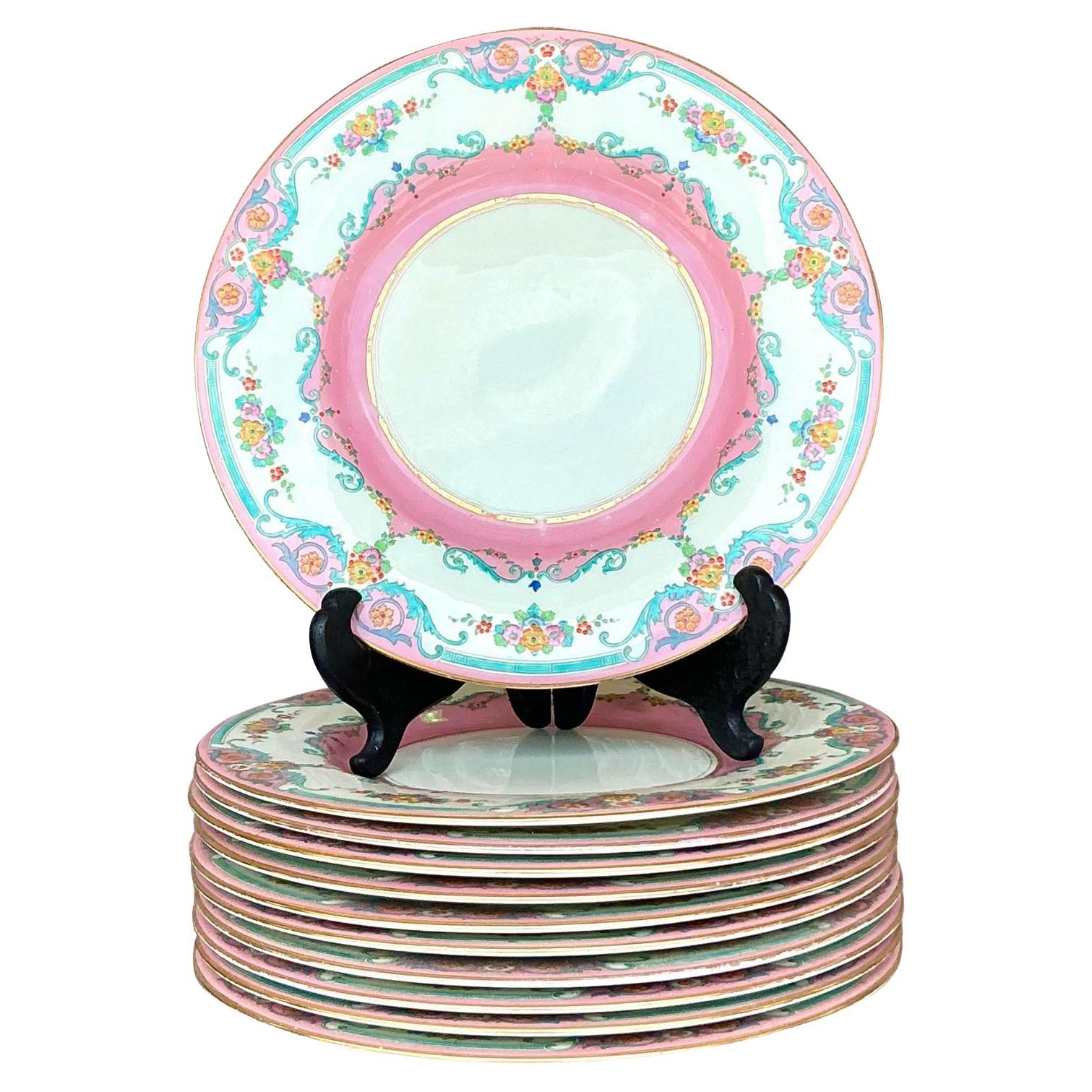Vintage Regency Royal Doulton Platos de Cena - Juego de 11