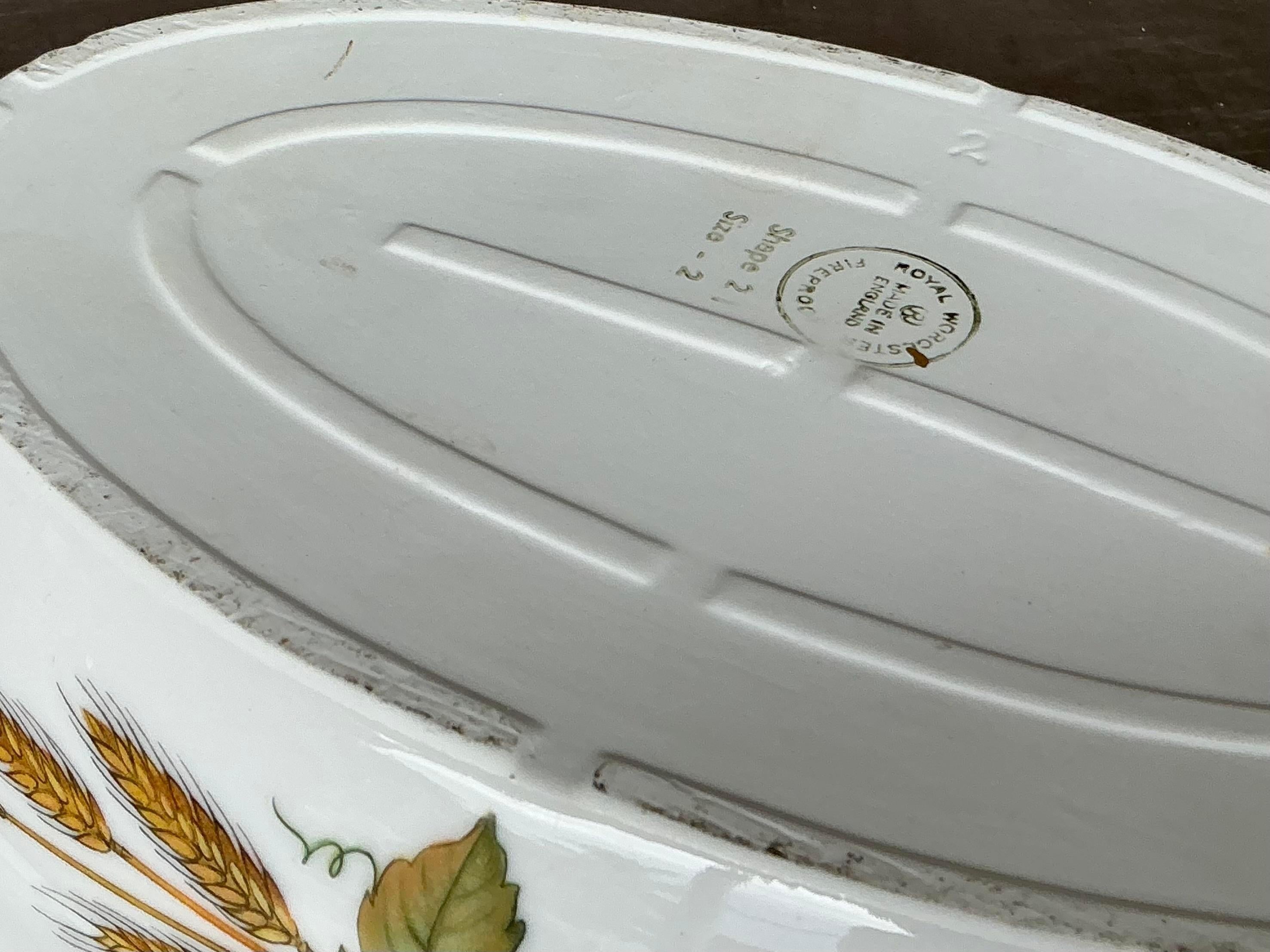 20th Century Vintage Regency Royal Worcester Lidded Casserole For Sale
