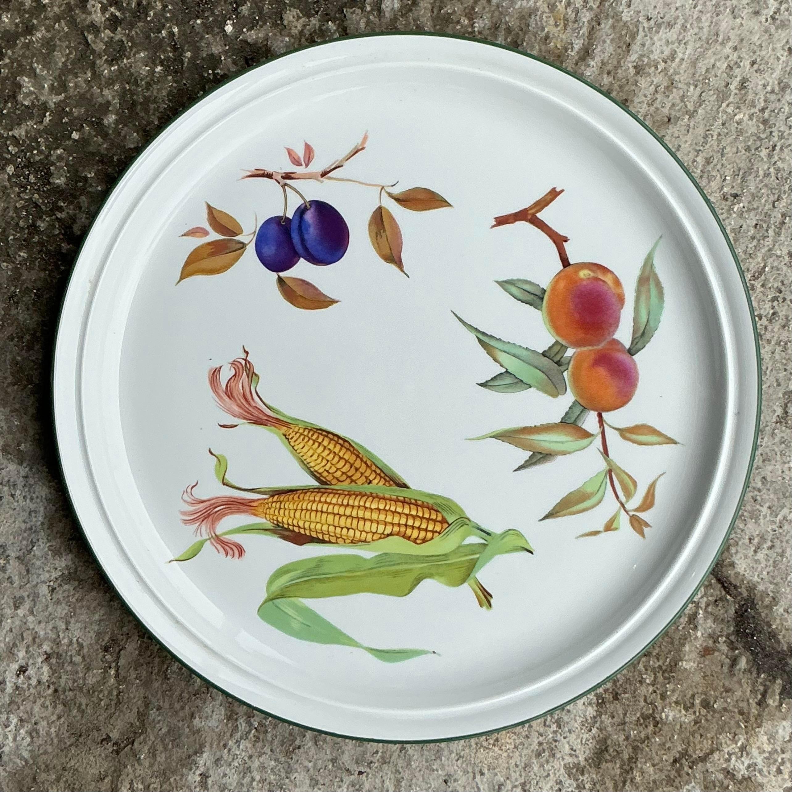 Royal Worcester-Platte im Regency-Stil (Britisch) im Angebot